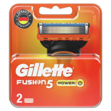 Сменные кассеты для бритья Gillette Fusion Power (2 шт.) 2024 - купить недорого