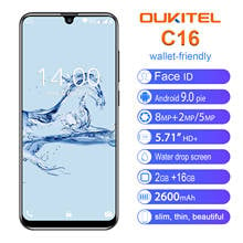 OUKITEL C16 Smartphone 2GB +16GB 5.71“ 2600mAh Quad Core Mobile Phone 8MP Camera Cell phone 2024 - buy cheap