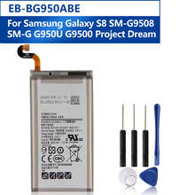 Samsung Original EB-BG950ABE Battery For Samsung GALAXY S8 SM-G9508 G9500 G950U EB-BG950ABA Replacement Phone Battery 3000mAh 2024 - buy cheap