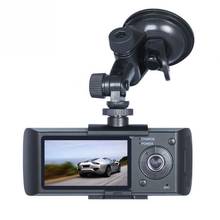 Camera Car DVR R300 with GPS and 3D G-Sensor LCD X3000 Cam Video Camcorder Cycle Recording Digital Zoom Dash Cam Dual Lens dfdf 2024 - buy cheap