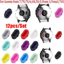 For Garmin Fenix 7/7X/7S/6/6X/5S/5/Fenix 3/Venu2/745 Watch Caps Silicone Dustproof Protective Port Plugs Protector Dust Plug 2024 - buy cheap