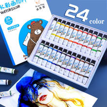 12/24 Colors Professional Acrylic Paints Set 5/12ML Hand Painted Wall Drawing craft Painting Pigment Set Art Supplies 2024 - buy cheap