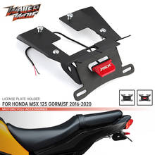 Soporte de matrícula para motocicleta HONDA MSX 125 Gorm/ SF MSX125 125SF, eliminador de guardabarros, LED, Framer de número 2013-2015 2024 - compra barato