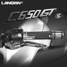 For BMW C650GT Motorcycle Accessories Aluminum Brake Clutch Levers Handlebar Hand Grips Ends C650 GT 2011-2017 2014 2015 2016 2024 - buy cheap