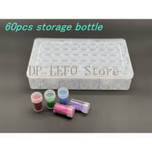 60 Bottles Jar Square Diamond Painting Storage Box Diamond Painting Accessories Beads Container Mosaic Storage Boxes Tools 2024 - buy cheap