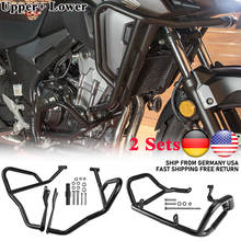 Barra de choque superior e inferior de motocicleta, Protector de marco de parachoques de protección de motor para HONDA CB500X CB 500X CB500 X 2019-2021, nuevo 2024 - compra barato