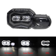 Conjunto de faróis led para motocicletas de aventura, para bmw f800gs, f800r, f700gs, f650gs 2024 - compre barato