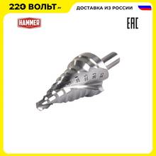 Сверло HAMMER Flex 202-128 DR MT ST 6,0-30,5 мм*80/10мм металл, СТУПЕНЧАТОЕ, DIN338, HSS 4241