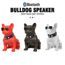 Bluetooth Wireless Speaker Full Body Bulldog Gift Explosion Card FM M10 Cartoon Doll Wireless Desktop Speaker 2024 - buy cheap