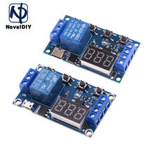 DC 5V 12V 24V LED Light Digital Time Delay 1 Way Relay Trigger Cycle Switch Circuit Board Micro Type-C USB Timing Control Module 2024 - buy cheap