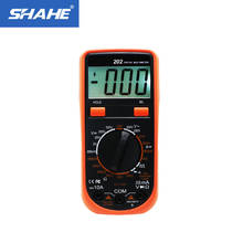 Shahe-multímetro Digital portátil VC202, retroiluminación LCD, amperímetro CA/CC, voltímetro, probador de corriente digital 2024 - compra barato