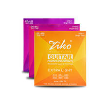 Ziko Acoustic Guitar Strings 010 011 012 Phosphor Bronze 6 Strings For Acoustic Guitar One Set Guitar Musical Instruments Parts 2024 - buy cheap