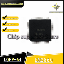 2PCS-5PCS// EM2860 QFP-64 M2860 QFP64 2860 Digital audio and video codec integrated IC chip Nwe original 100%quality 2024 - buy cheap
