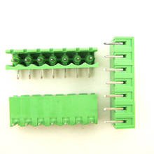 (100pcs) 2EDGK-5.08-7P+ 2EDGRC-5.08-7P Bend Pin Screw Terminal Block Connector 7pin 5.08mm Free shipping 2024 - buy cheap