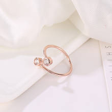 2020 nova moda anel lua estrela dedo aberto ouro ajustável anéis mulheres meninas noiva anel de jóias casamento noivado jóias 2024 - compre barato