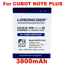 LOSONCOER 3800mAh Battery For CUBOT Note Plus Battery 2024 - buy cheap