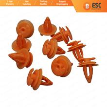 Esc ecf5030 10 peças painel de guarnição da porta retentor cor laranja para bmw e ford: 51411973500 2024 - compre barato