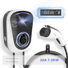 32A 1 phase EV Charger J1772 Electric Vehicle Charging Station Electric Car Wallbox Plug and Play for Nissan Leaf 2024 - купить недорого