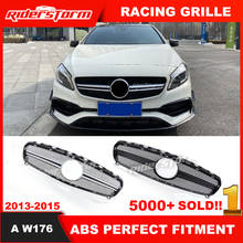 Year 2013-2015 Front Grill Suitable for mercede A Class W176 A45 Grille A180 A200 A220 A250 W176 A45 Style grille 2024 - buy cheap