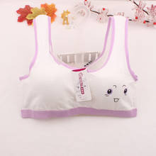 5pc/lot Smile Girls Underwear Bra Vest Children Underclothes Sport Tops Training Bra 8-14Y 2024 - buy cheap