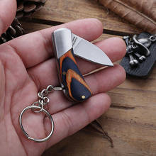 Stainless Steel Unboxing Mini Knife Sharp Portable Folding Small Blade Portable Keychain Small Hanging Outdoor Camping Knife 2024 - buy cheap