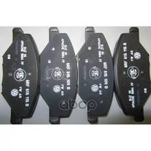 Колодки Тормозные Дисковые Перед Vw: Polo Sedan  08.2012-, Made In India VAG арт. 6RU698151B