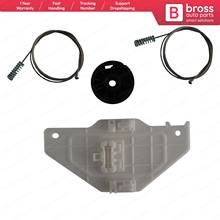 Bross-piezas de automóviles BWR5342, juego de reparación de regulador de ventana, puerta delantera derecha 9222EQ para Peugeot Partner MK2 Tepee Hecho en Turquía 2024 - compra barato