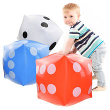 Giant Inflatable Air Number Dice 30*30cm Funny Party Supplies Toys For Children Kids Adults Outdoor Game Play Cube Gifts 2024 - buy cheap