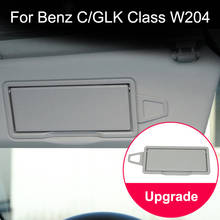 Car Accessories Sun Visor Makeup Mirror Trim Cover For Mercedes-Benz W204 X204 C200 C230 GLK300 E/GLK Class 2008-2014 2024 - buy cheap