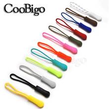 10 pçs colorido zíper puxar zip extrator final fixador zíperes cabeça slider corda tag cabo guia bloqueio quebrado zips clipe fivela substituição 2024 - compre barato