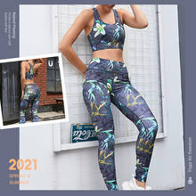2Pcs Seamless Yoga Set Gym Fitness Clothing Women Yoga Suit Sportswear Black Workout Leggings Top Sport Training Tights 2021 New 2024 - buy cheap