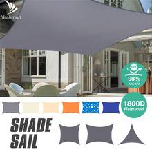 Waterproof Sun Shade Sail 98%UV block Canopy Awning Triangle Rectangle 3m*3m/3.6m*3.6m/2m*3m/4m*3m FOR Garden Lawn Patio 40%OFF 2024 - buy cheap