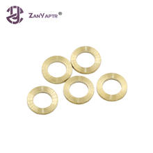 10pcs/lot 3D printer Accessories Openbuilds Brass Flat Gasket Spacer 5x8x1mm 5*8*1mm 2024 - buy cheap