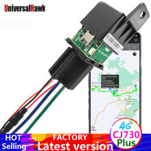 Global 4G Multi-Mode GPS Tracker Car Relay Cut Oil ACC SMS Call Alarm Motorcycle Towed Away Security Protection Tracking CJ730 2024 - buy cheap