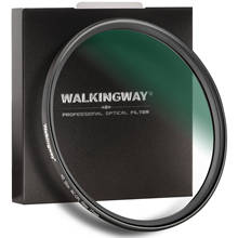 Круговой поляризационный фильтр Walkingway CPL CIR-PL для объектива камеры Nikon, Canon, DSLR 52/55/58/62/67/72/77/82 2024 - купить недорого