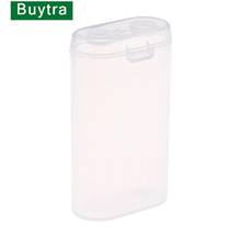 1PC 18650 Battery Portable Waterproof Clear Holder Storage Box Transparent Plastic Safety Case for 2 Sections 18650 Wholesale 2024 - buy cheap