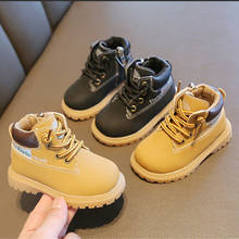 Sapatos acolchoados de couro para bebês, saltos de inverno para meninos e meninas, material em lã, preto e branco 2024 - compre barato