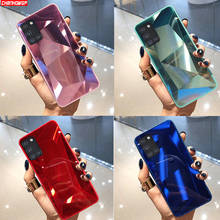 Diamond Mirror Case For Samsung Galaxy A21S A51 A71 A01 A11 A31 A41 A70 A50 A30 A40 A20 A10 S20 FE S10 Note 20 Ultra Soft Cover 2024 - купить недорого