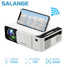 Salange mini projetor j15c apoiou o beamer video completo hd 1080p conduziu o cinema em casa de vídeo compatível com usb av 2024 - compre barato