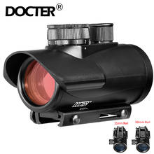 Docter red dot sight 1x30mm escopo holográfico 11mm & 20mm tecelão montagem em trilho para caça tática óptica 5-0040 2024 - compre barato