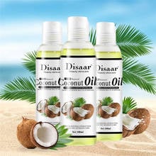 100% Natural Organic Coconut Oil Body face Massage Essential Oil Moisturizing Relaxation Oil Control Skin Care Help Sleep 2024 - buy cheap