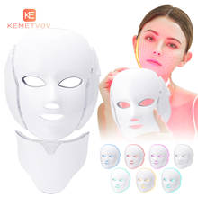 7 Colors LED Facial Beauty Therapy Photon Mask Light Skin Care Rejuvenation Wrinkle Acne Removal Face Neck Beauty Spa Instrument 2024 - buy cheap