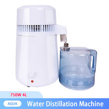 Máquina de destilação de água purificada, plástico, máquina de destilação, purificador, filtro de água, 750w, 4l 2024 - compre barato