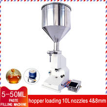 Pneumatic Food Filling Machine Hand Pressure Stainless Paste Dispenser Liquid Packaging Equipment Cream Machine 5-50ml 2024 - buy cheap