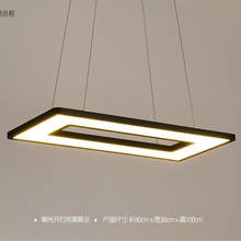 Modern led pendant lights for dining room living room Acrylic Aluminum led pendant lamp fixtures AC85-265V 2024 - buy cheap