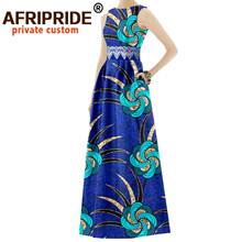 African Print Dresses for Women Maxi Dress Sleeveless High Waist Plus Size Ankara Attire Bazin Riche Dashiki Clothes A2125006 2024 - buy cheap