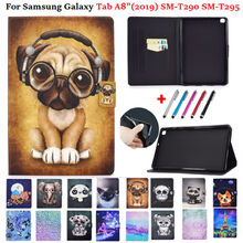 Case For Samsung Galaxy Tab A 8.0 2019 SM-T290 SM-T295 Wolf Puppy Tablet Cover For Galaxy Tab A 8 8.0 2019 Case Shell T290 Kids 2024 - buy cheap