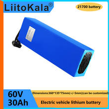 LiitoKala 60V Electric Bicycle Lithium Battery Scooter 60V 20ah 35Ah 30Ah 40Ah electric scooter bateria 2024 - buy cheap