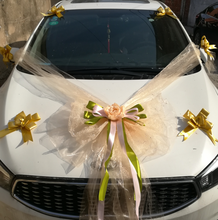 Искусственные декоративные цветы для свадьбы, автомобиля, украшения для свадьбы, шелковые цветы 2024 - купить недорого
