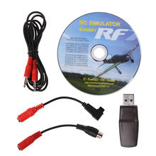 Симулятор полета 22 в 1 RC USB с кабелями для G7 Phoenix 5,0 Aerofly XTR VRC FPV Racing 2024 - купить недорого
